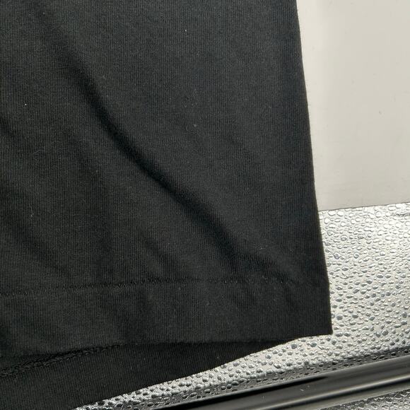 VTG 90s Women's Fruit of the Loom Leather Fringe Single Stitch T Shirt Top Sz L - Picture 5 of 7